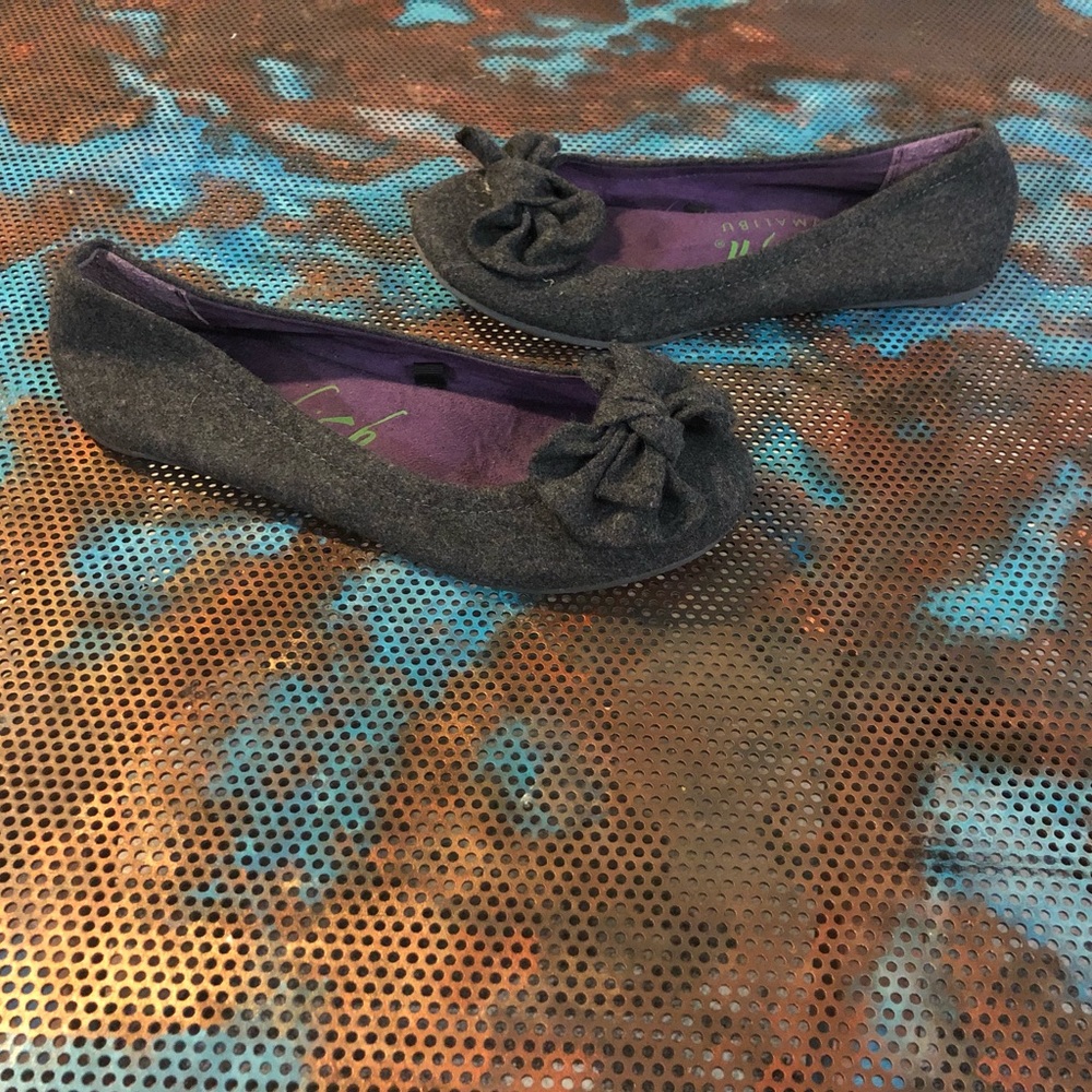 Gray Bow flats